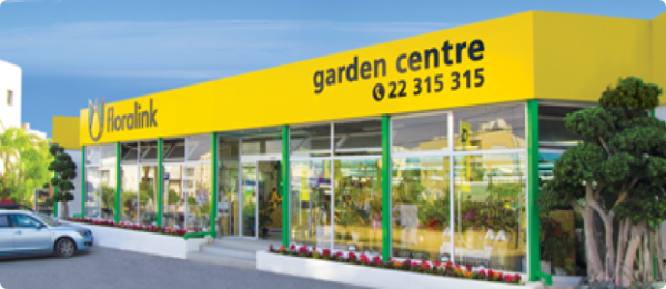 Floralink garden centre storefront